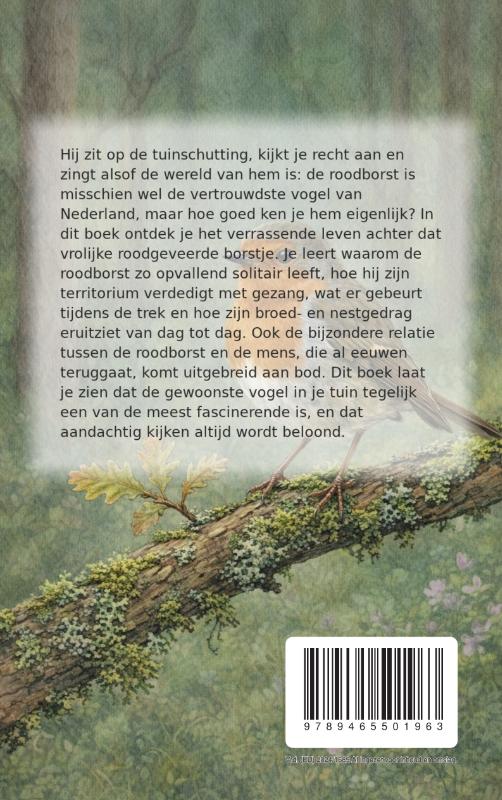 Achterkant van Alles over de Roodborst