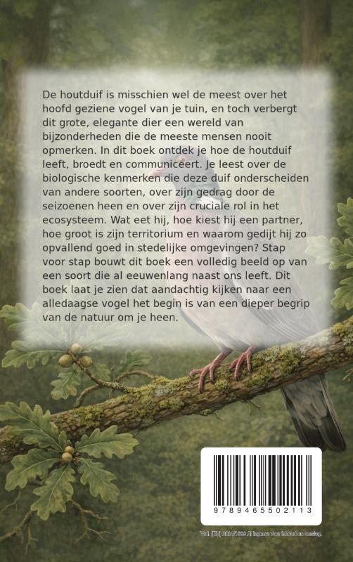 Achterkant van Alles over de Houtduif