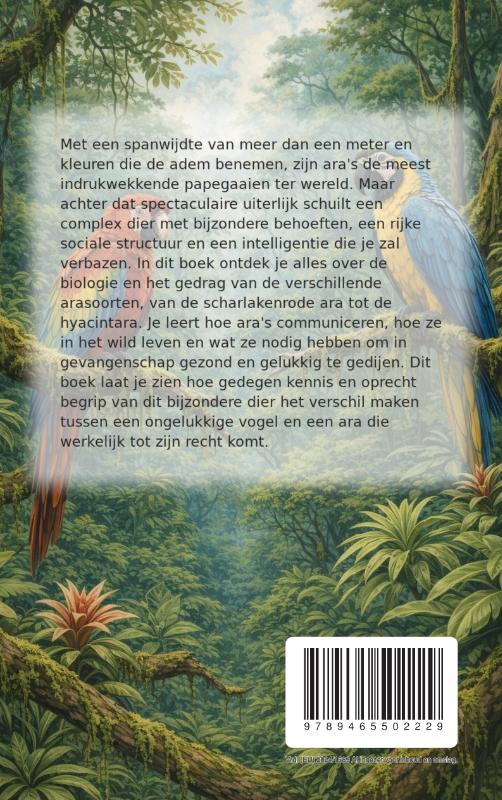 Achterkant van Alles over de Ara