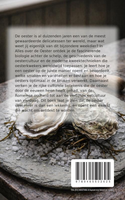 Achterkant van Alles over de Oester