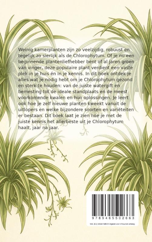 Achterkant van Alles over de Chlorophytum