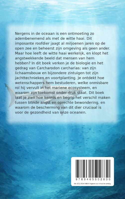 Achterkant van Alles over de Witte Haai
