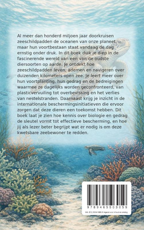 Achterkant van Alles over de Zeeschildpad