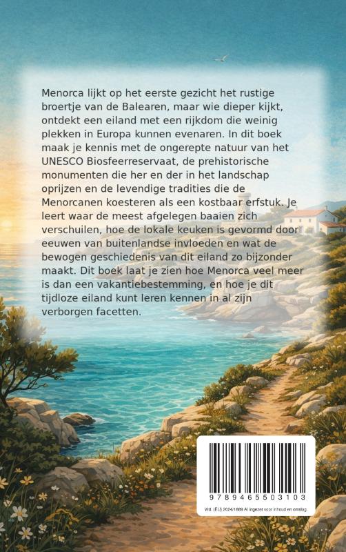 Achterkant van Alles over Menorca