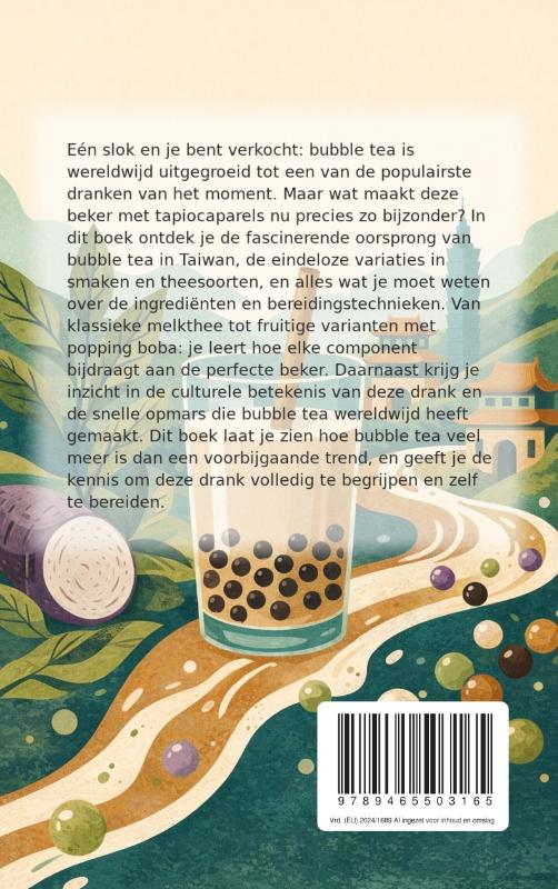 Achterkant van Alles over Bubble Tea