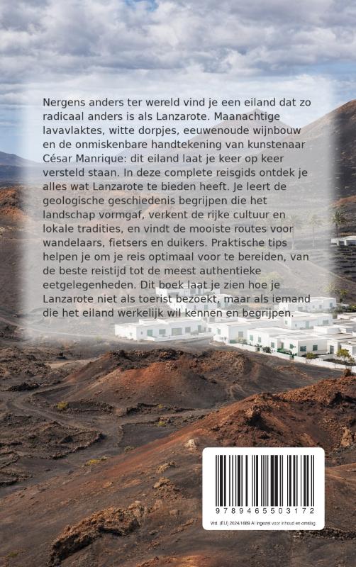 Achterkant van Alles over Lanzarote