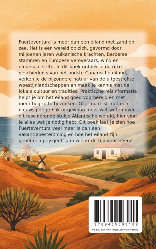 Achterkant van Alles over Fuerteventura