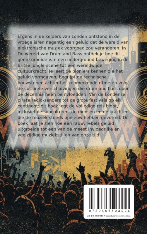 Achterkant van De wereld van Drum and Bass