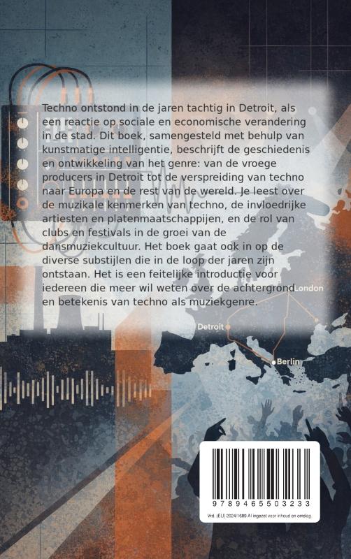 Achterkant van De wereld van Techno
