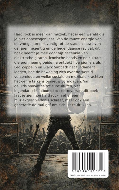 Achterkant van De wereld van Hard Rock