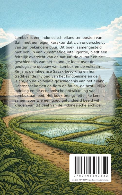 Achterkant van Alles over Lombok
