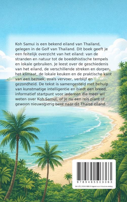 Achterkant van Alles over Koh Samui