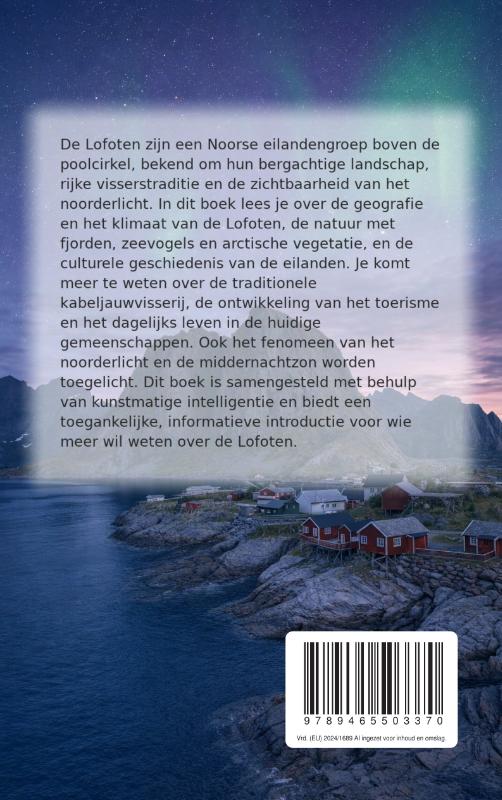 Achterkant van Alles over Lofoten