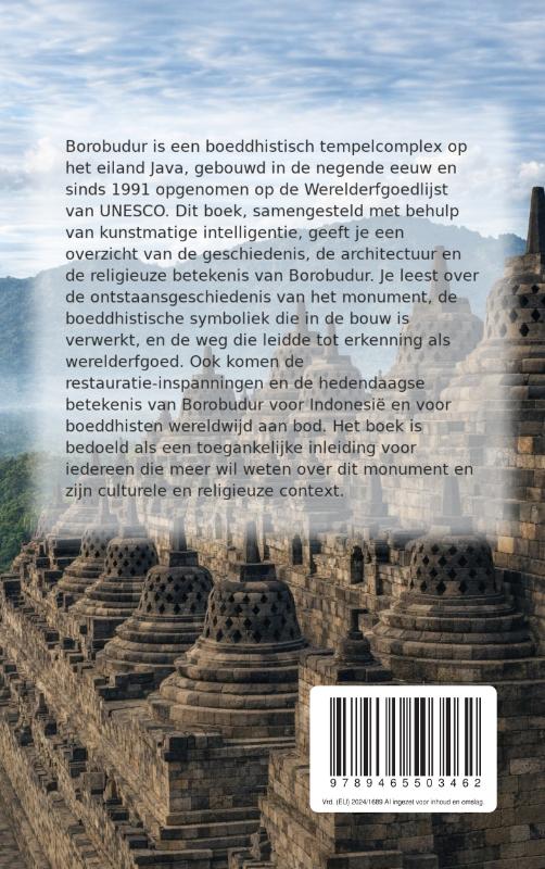 Achterkant van Werelderfgoed: Borobudur