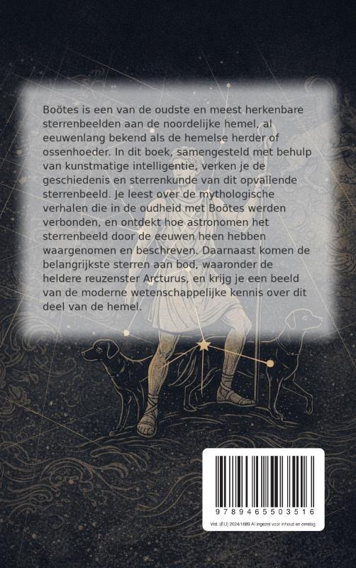 Achterkant van Het sterrenbeeld Boötes