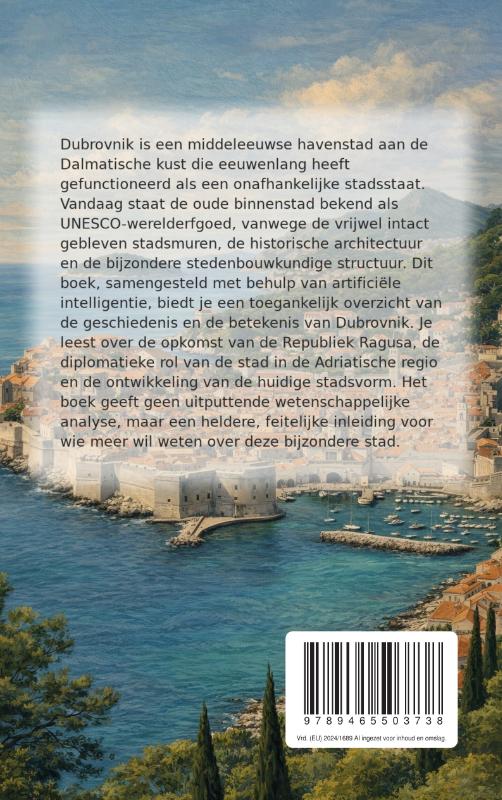 Achterkant van Werelderfgoed: Dubrovnik