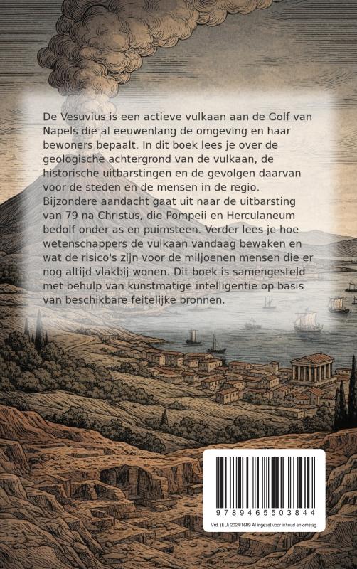 Achterkant van Alles over de Vesuvius