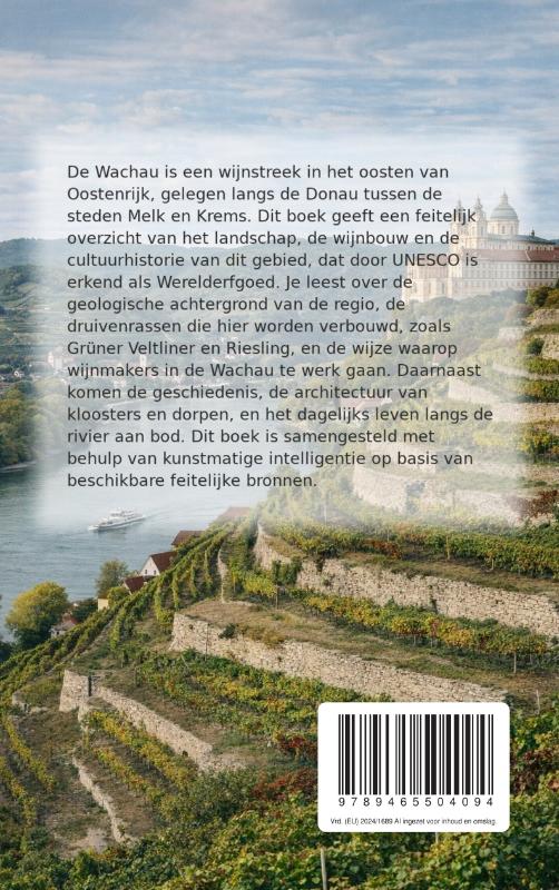 Achterkant van Wijnstreek Wachau