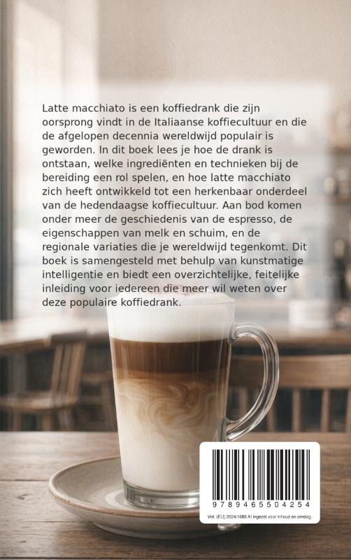 Achterkant van De wereld van Latte Macchiato
