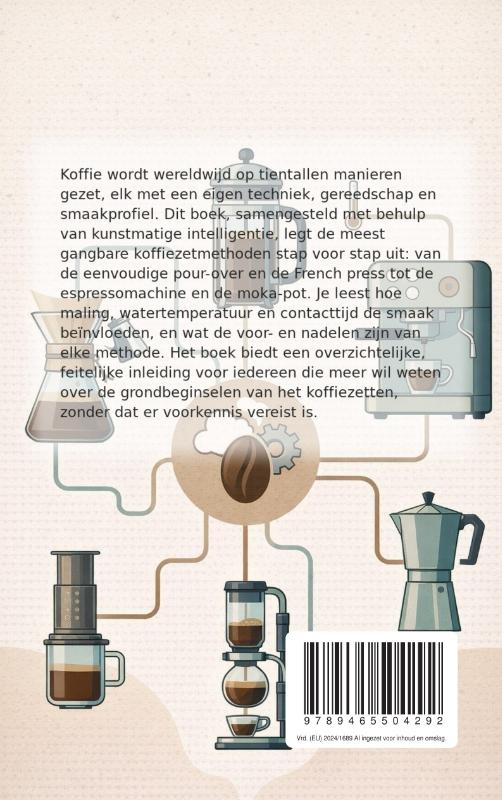 Achterkant van De wereld van Koffiezetmethoden
