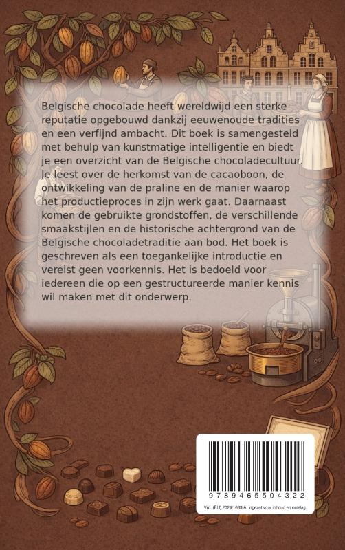 Achterkant van Alles over Belgische Chocolade