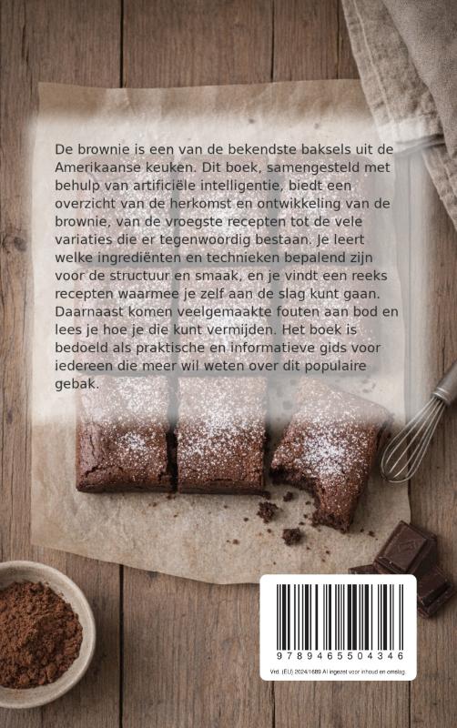 Achterkant van Alles over Brownies
