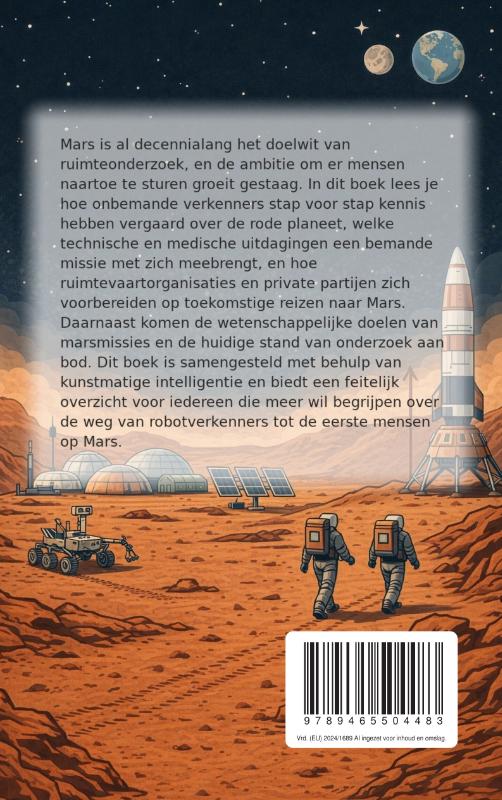 Achterkant van Marsmissies
