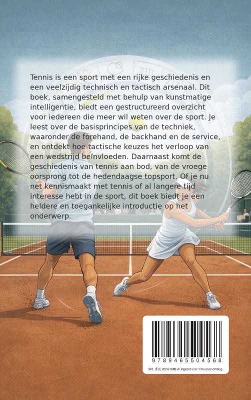 Achterkant van Alles over Tennis