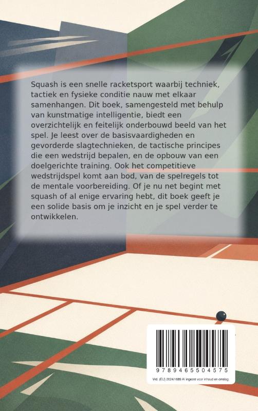 Achterkant van Alles over Squash