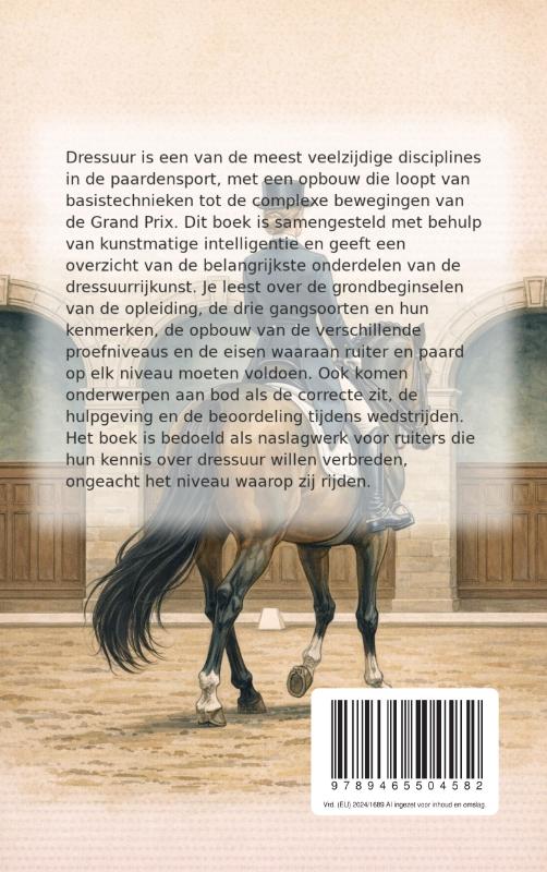 Achterkant van Alles over Dressuur