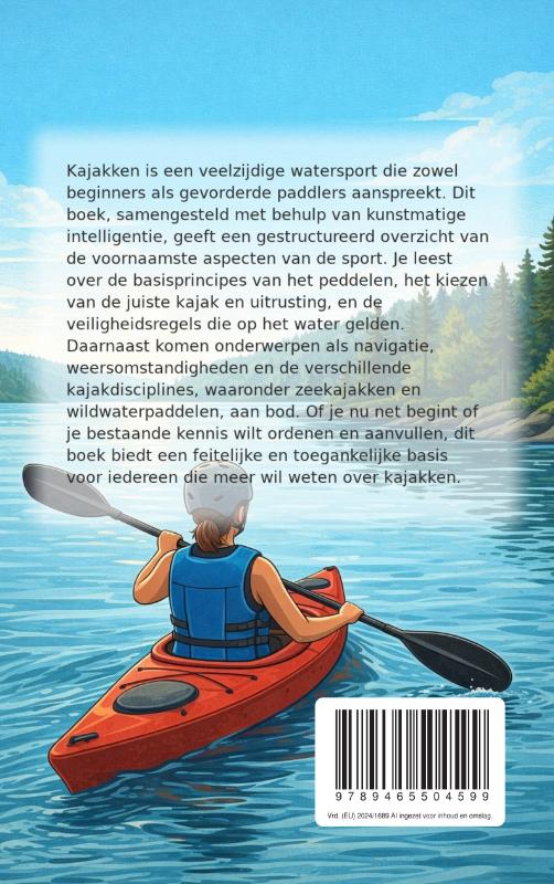 Achterkant van Alles over Kajakken