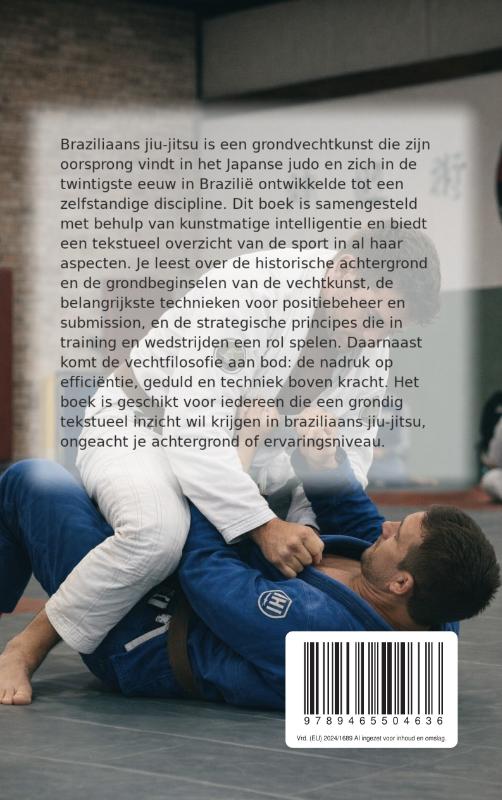 Achterkant van Alles over Braziliaans Jiu-Jitsu