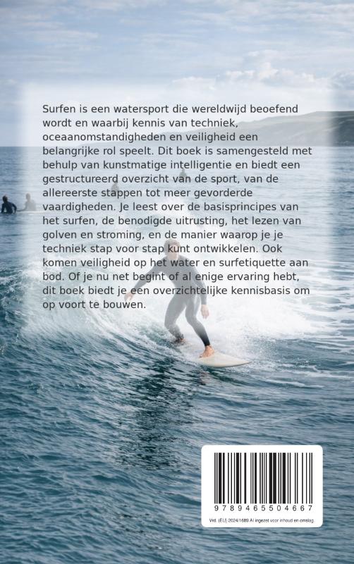 Achterkant van Alles over Surfen