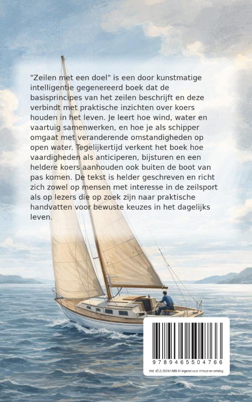 Achterkant van Zeilen met een doel