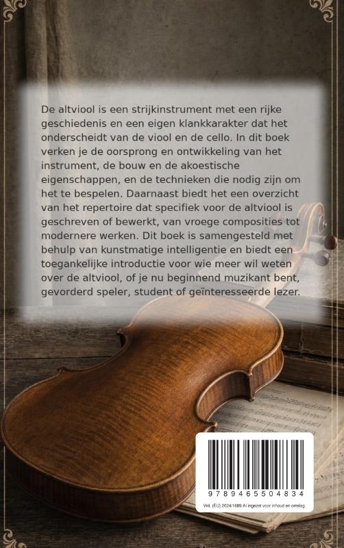 Achterkant van Alles over de Altviool