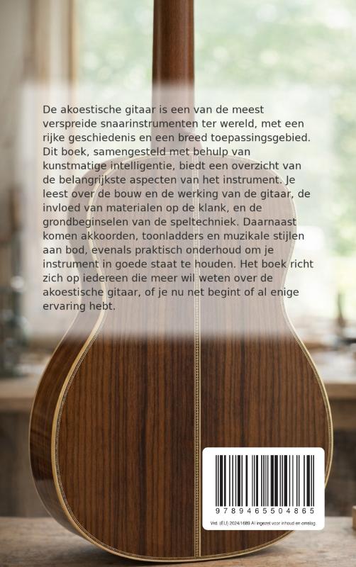 Achterkant van Alles over de Akoestische gitaar