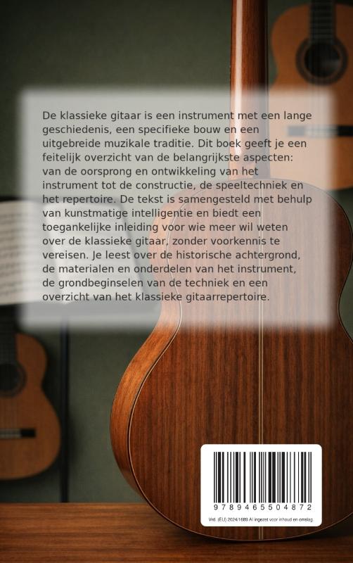 Achterkant van Alles over de Klassieke gitaar