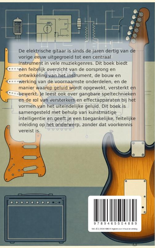 Achterkant van Alles over de Elektrische gitaar