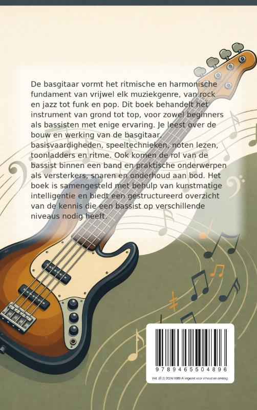 Achterkant van Alles over de Basgitaar
