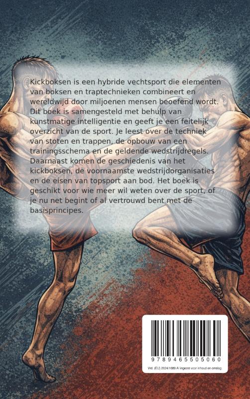 Achterkant van Alles over Kickboksen