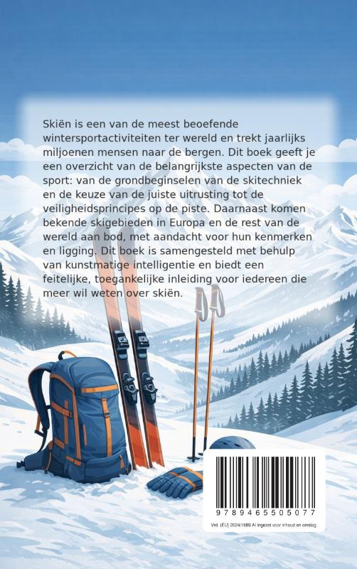 Achterkant van Alles over Skiën