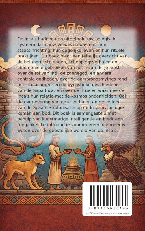 Achterkant van Alles over de Inca Mythologie