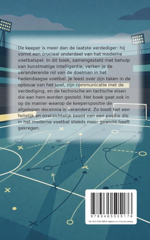 Achterkant van De rol van de keeper