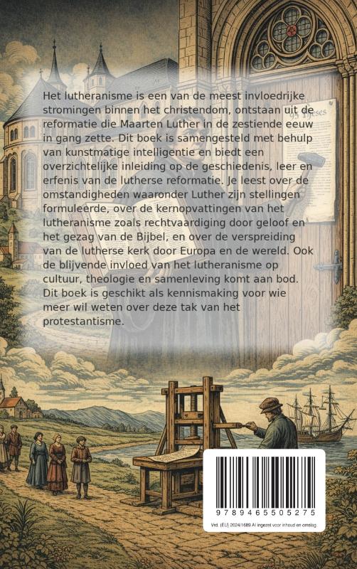 Achterkant van Alles over het Lutheranisme