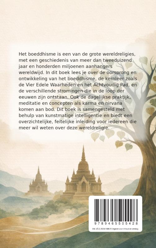 Achterkant van Alles over het Boeddhisme