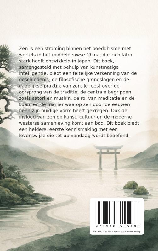 Achterkant van Alles over het Zen Boeddhisme