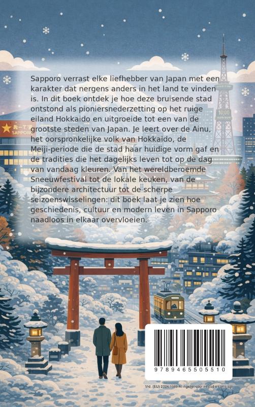 Achterkant van Alles over Sapporo