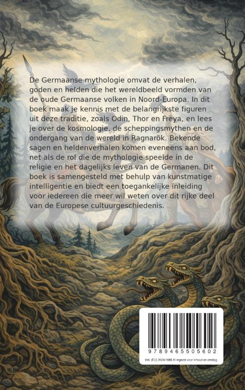 Achterkant van Alles over de Germaanse Mythologie