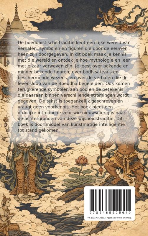 Achterkant van Alles over de Boeddhistische Mythologie