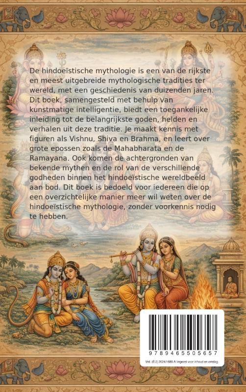 Achterkant van Alles over de Hindoeïstische Mythologie